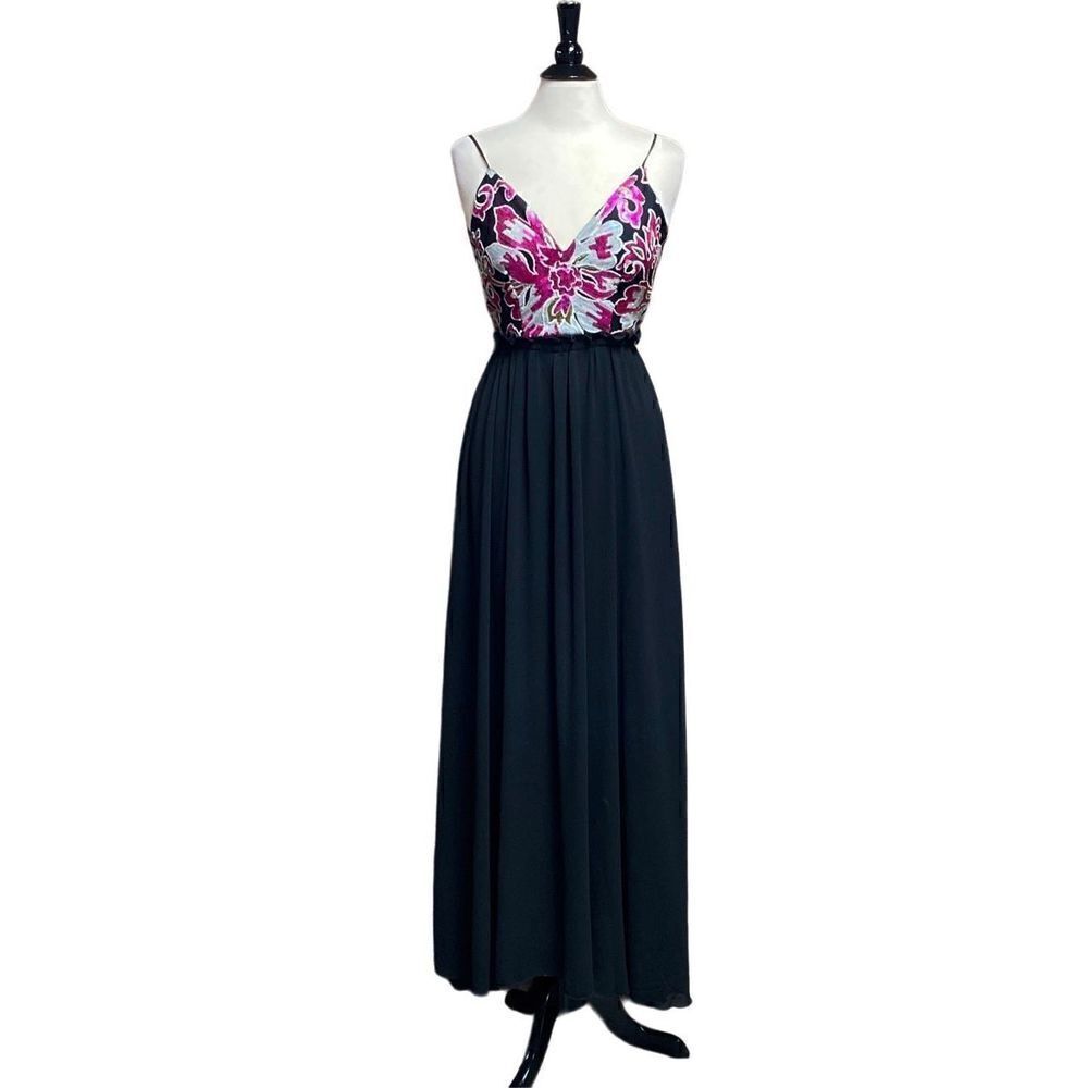 Soieblu Sequin Spaghetti Strap Maxi Dress Size Small NWT